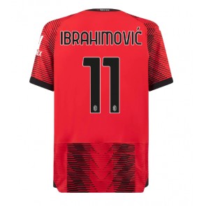 AC Milan Zlatan Ibrahimovic #11 Hemmatröja 2023-24 Kortärmad